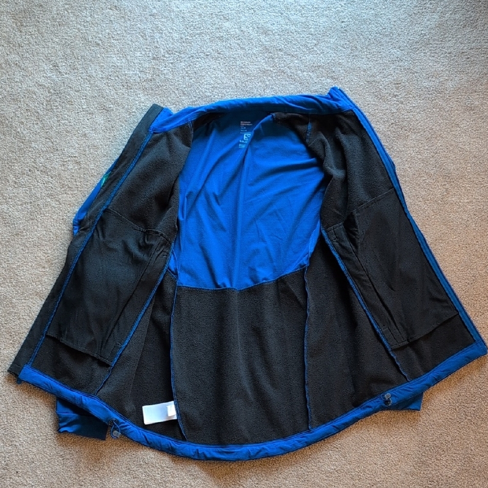 Salomon Blue Medium Performance Jacket - image 6